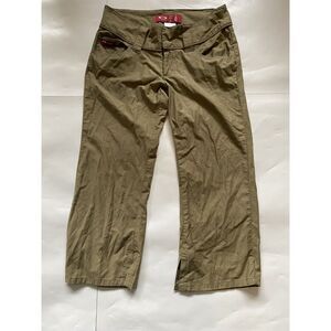 Oakley Blast Pant Womens Size 4 Uk 8‎ Olive Green Capri Golf Pants